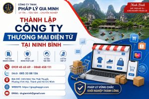 Thành lập công ty thương mại điện tử tại Ninh Bình