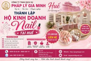 Thành lập hộ kinh doanh nail tại Huế