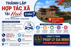 Thành lập hợp tác xã tại Huế ở đâu
