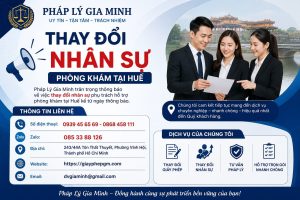Thay đổi nhân sự phòng khám tại Huế