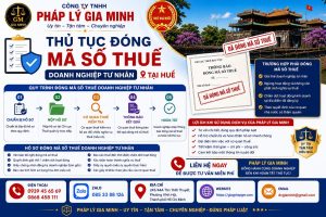 Thủ tục đóng mã số thuế doanh nghiệp tư nhân tại Huế