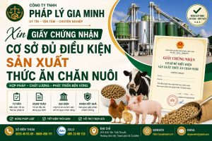 Xin giấy chứng nhận cơ sở đủ điều kiện sản xuất thức ăn chăn nuôi