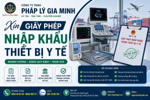 Xin giấy phép nhập khẩu thiết bị y tế