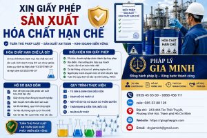 Xin giấy phép sản xuất hóa chất hạn chế