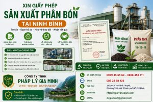 Xin giấy phép sản xuất phân bón tại Ninh Bình