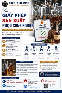 Xin giấy phép sản xuất rượu công nghiệp