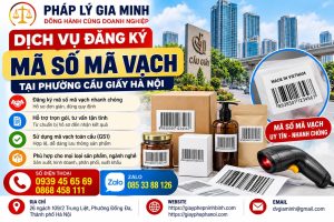 Dịch vụ đăng ký mã số mã vạch tại phường Cầu Giấy Hà Nội